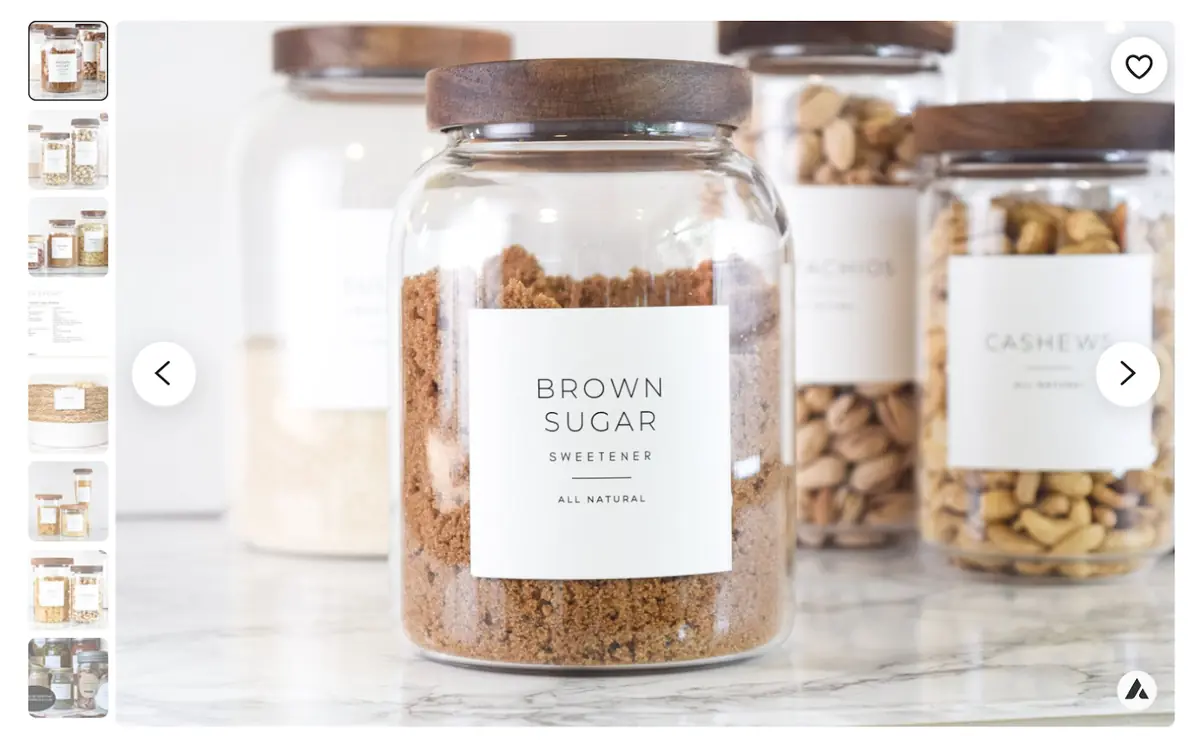 PaperAndPearStore product shown in the published interview