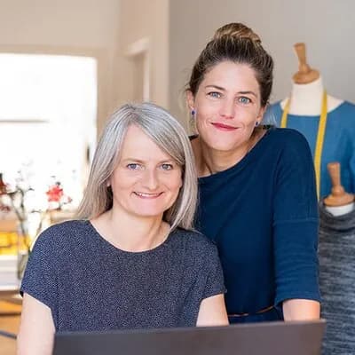 Anja and Brid of STUDIOSCHNITTREIF